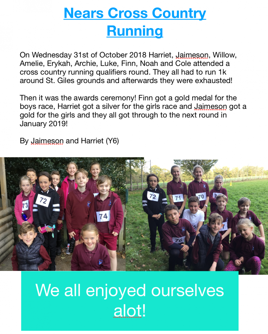 Cross Country Report